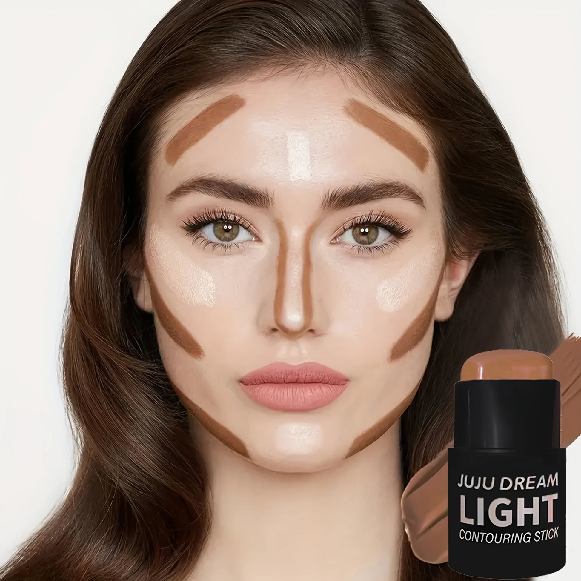 Eraser Foundation Stick – Velvet Smooth, Moisturizing Concealer &amp; Liquid Foundation for Flawless, Long-Lasting Coverage
