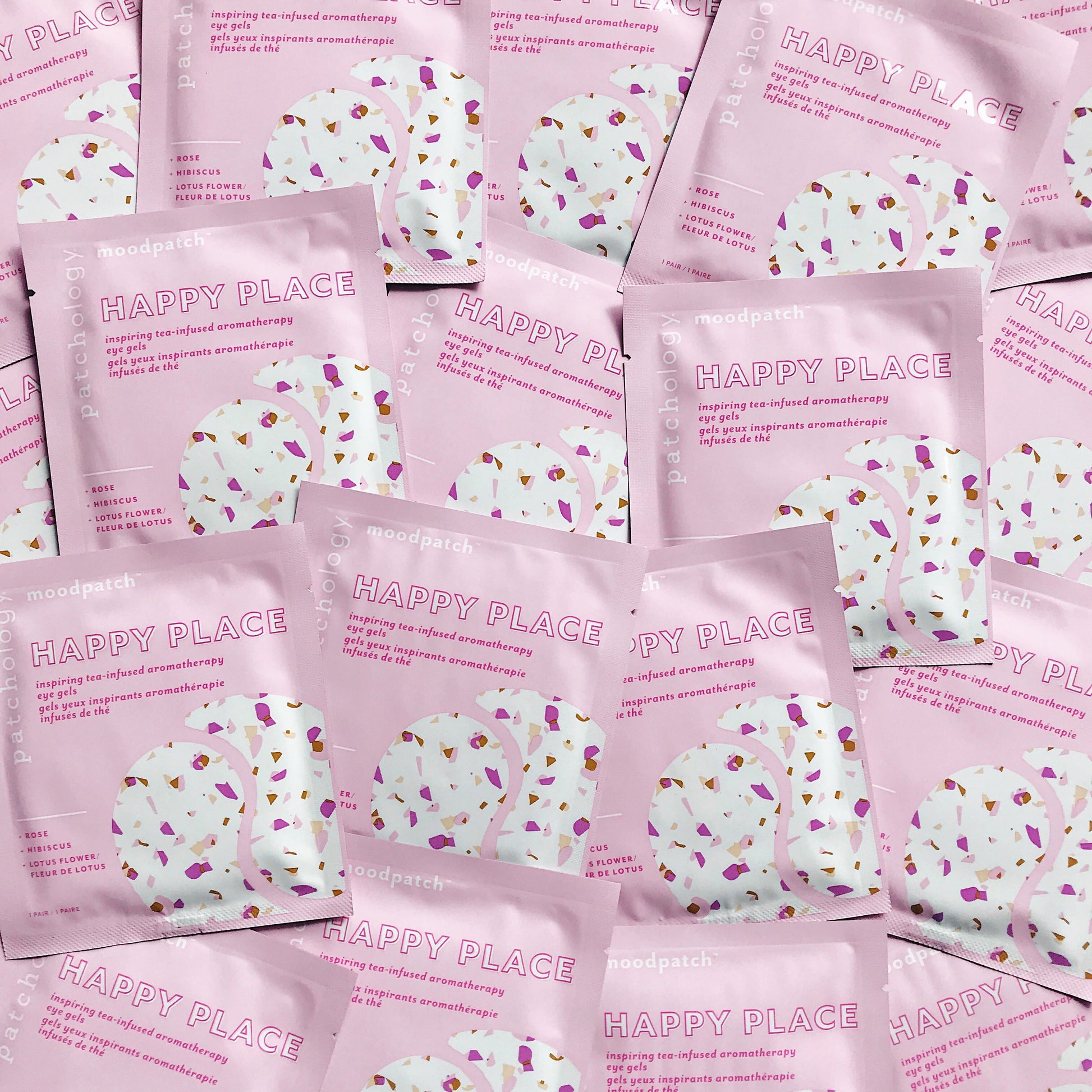Moodpatch Happy Place Geles Para Ojos Mascarilla Para Debajo De Los Ojos Cuidado De La Piel Para Hinchazón Y Arrugas