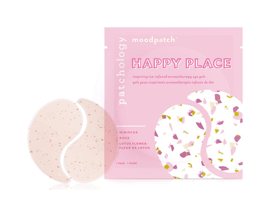 Moodpatch Happy Place Geles Para Ojos Mascarilla Para Debajo De Los Ojos Cuidado De La Piel Para Hinchazón Y Arrugas