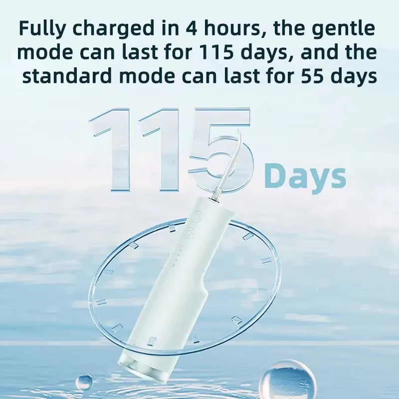 Electric Oral Irrigator F300 Dental Water Jet Portable Powerful Pick Flosser Teeth Whitening Cleaner Mouth Cleanner